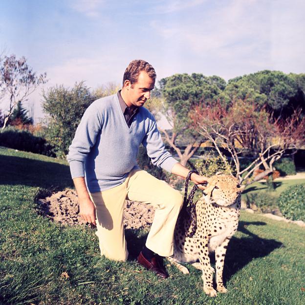 Juan Carlos I en una imagen tomada en 1970 en la Zarzuela. 