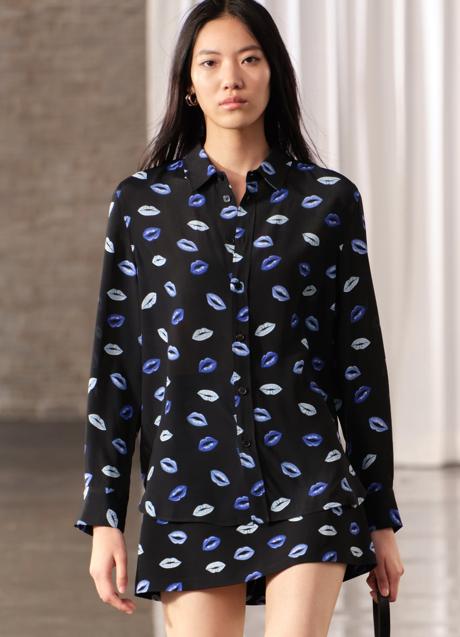 Camisa estampada de Zara (29,99 euros)