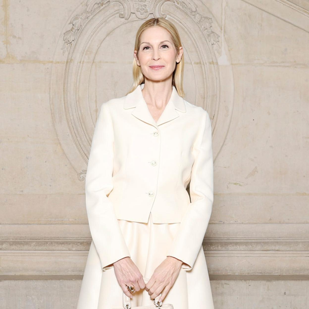 Kelly Rutherford en el desfile de Dior en París/launchmetrics spotlight