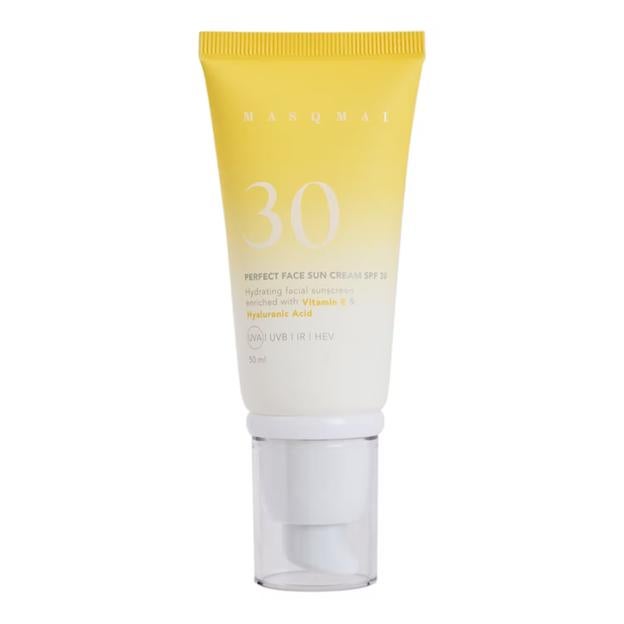 Crema facial hidratante con SPF 30 de Masqmai.