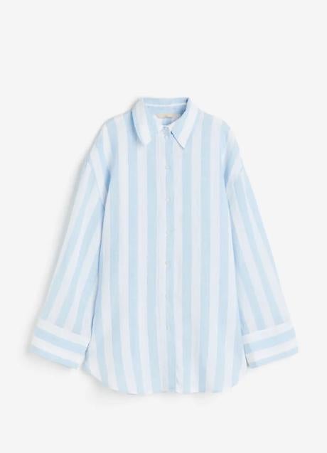 Camisa de lino de H&M (69,99 euros)