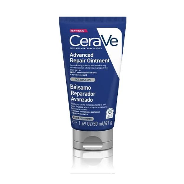 Cerave Bálsamo Reparador Avanzado.