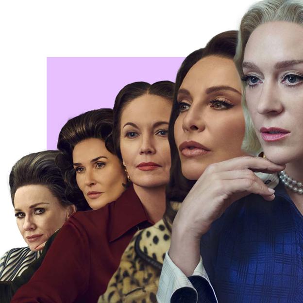 Naomi Watts, Demi Moore, Diane Lane, Calista FLockhart y Chloë Sevigny intepretan a los cisnes del escritor norteamericano en Feud: Capote & The Swans.c