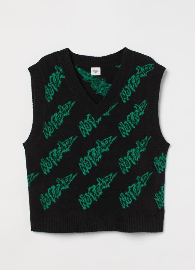 Jersey estampado de H&M, 6,99 euros.