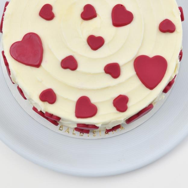 La tarta Be My Valentine de Balbisiana.