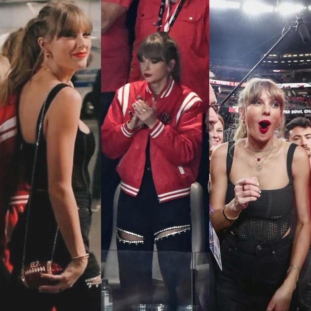 Taylor Swift en la Super Bowl.