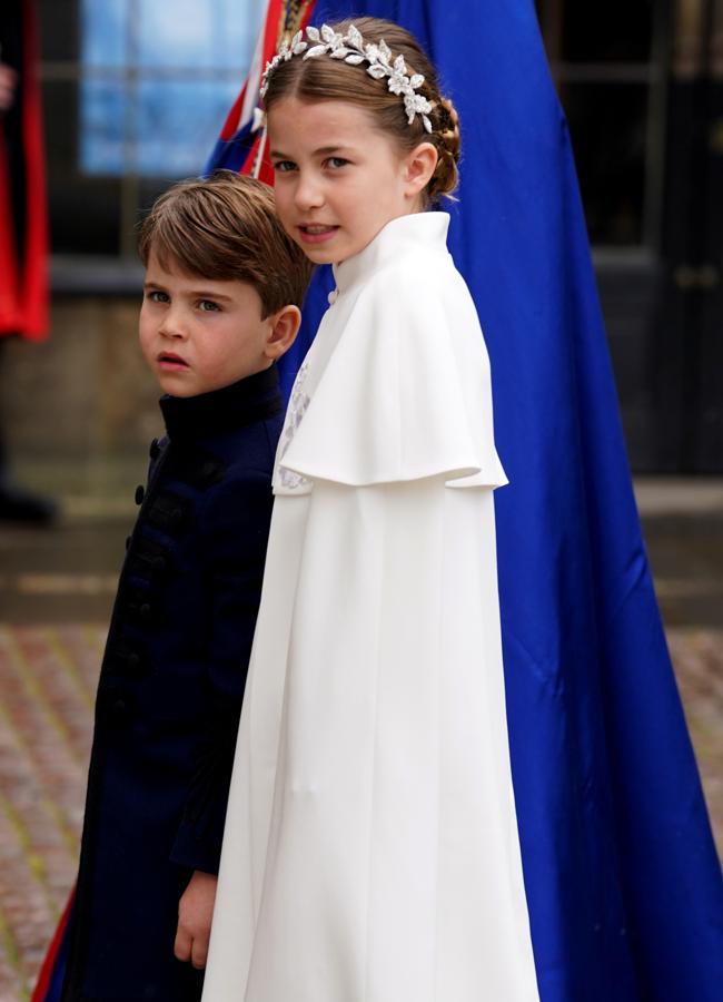 La princesa Charlotte y el príncipe Louis en la Coronación de Carlos III. / GTRES