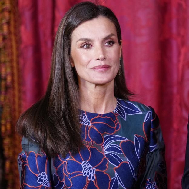 La reina Letizia en el Palacio Real.