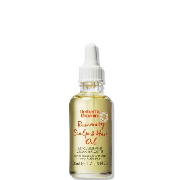 Rosemary Scalp and Hair Oil Umberto Giannini. Precio: 11,95 euros