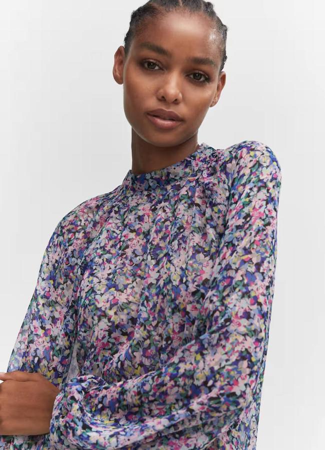 Blusa floral print