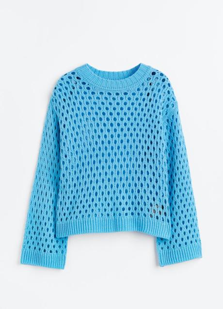 Jersey azul de H&M (19,99 euros)