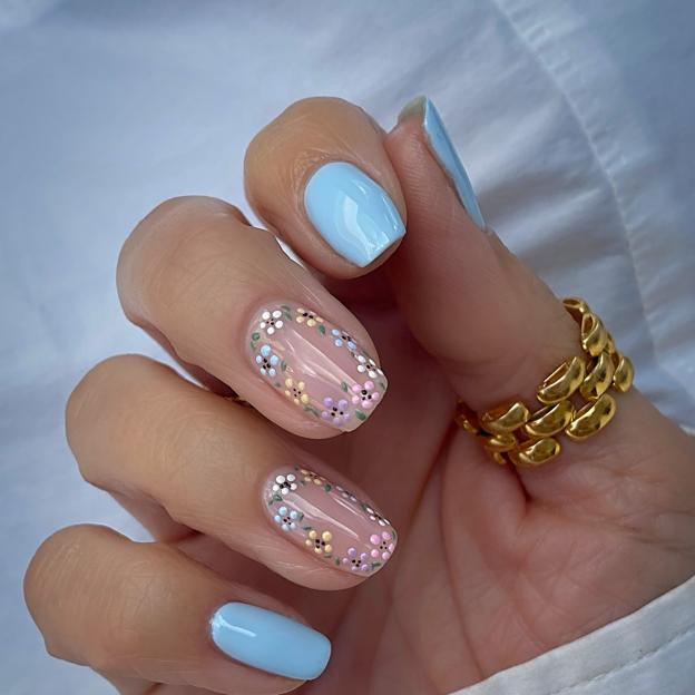 Seis uñas de primavera para una manicura elegante y preciosa