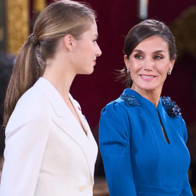 Así ha sido la visita de Felipe VI a la princesa de Leonor