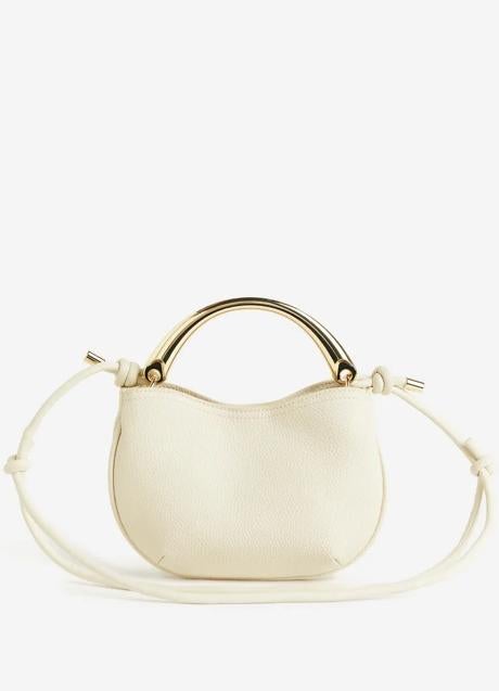 Bolso blanco de H&M (35,99 euros)