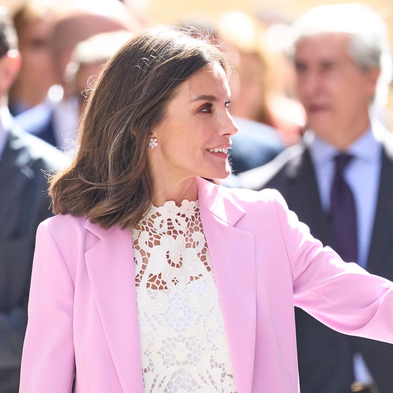 La reina Letizia en la entrega de los Premios Nacionales de Investigación./limited pictures