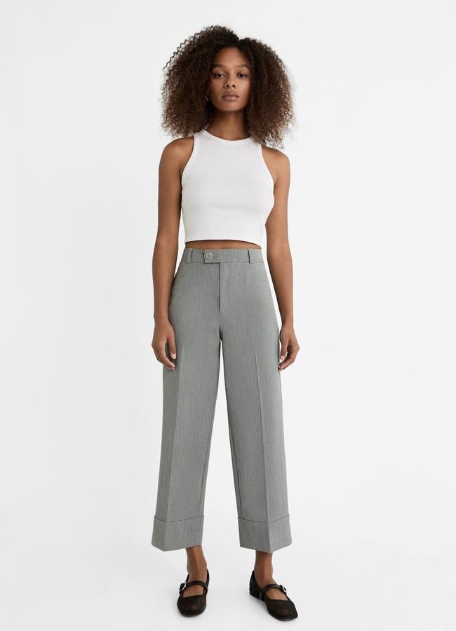 Pantalones culotte de vestir