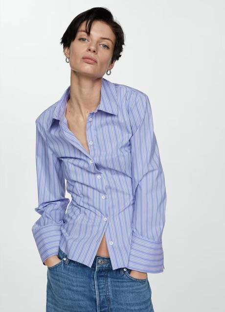 Camisa de rayas de Mango (29,99 euros)