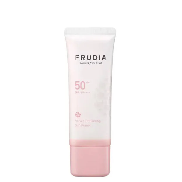 Velvet Fit Blurring Sun Primer de Frudia. Precio: 8,90 euros