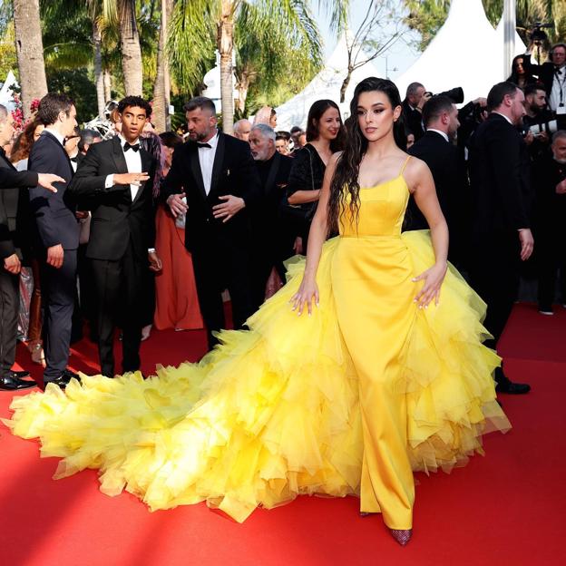 La influencer Marta Díaz en el Festival de Cannes.