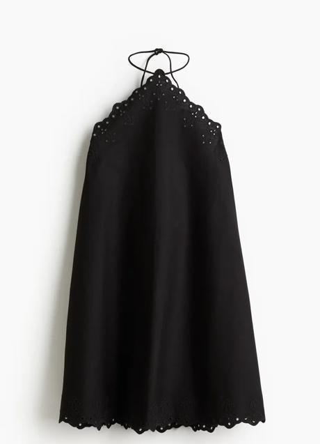 Vestido negro de H&M (29,99 euros)