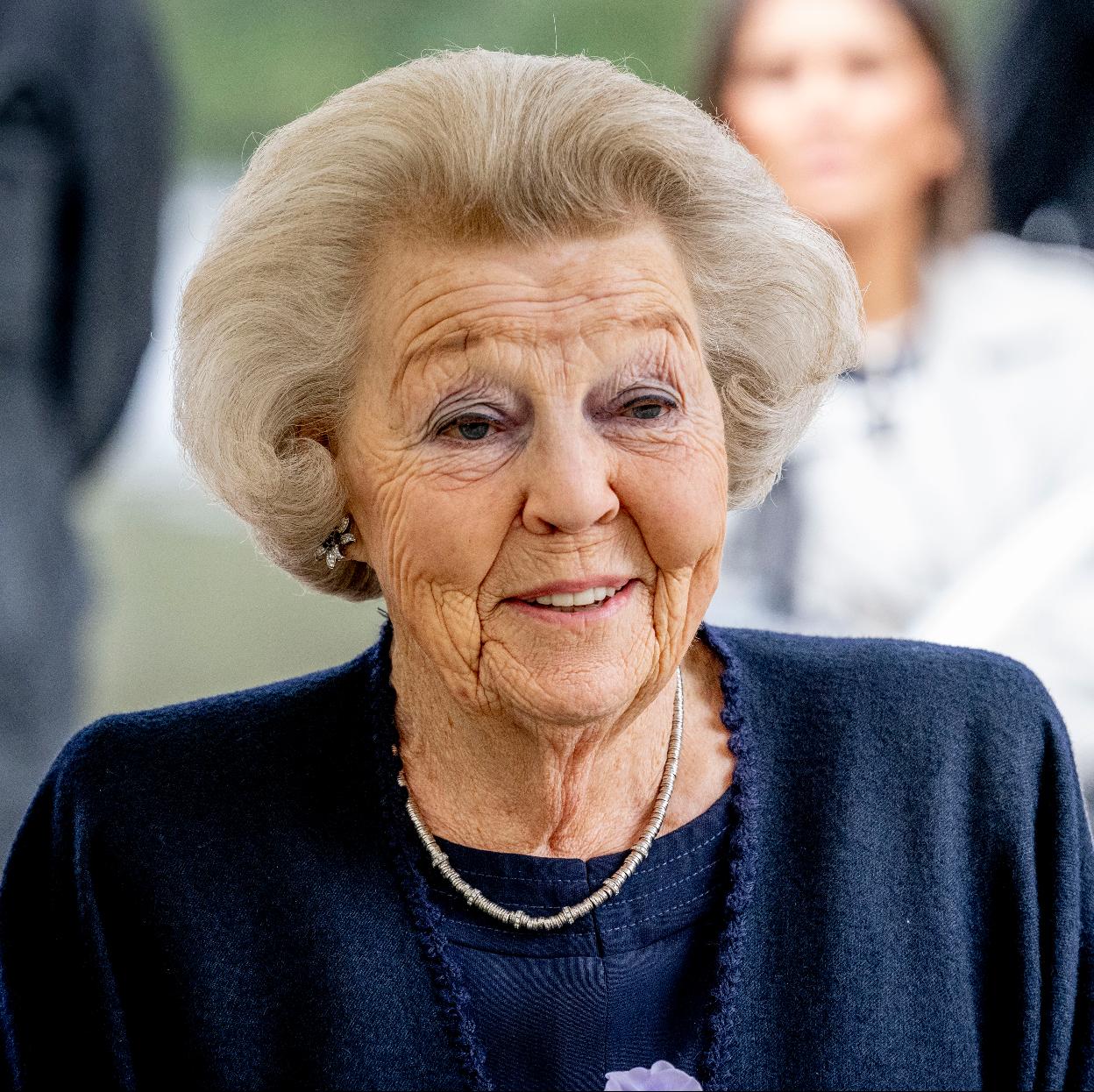 Beatriz de Holanda en el homenaje a su hijo Friso. /GTRES