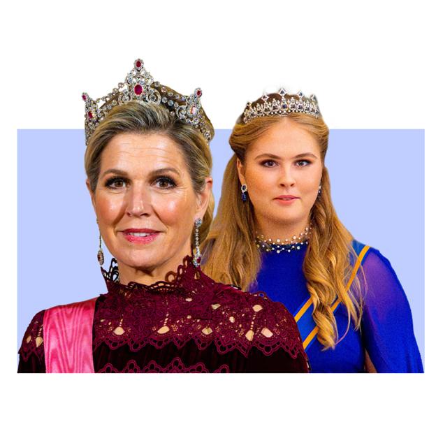 Las tiaras más espectaculares del joyero de Máxima de Holanda que puede elegir su hija Amalia para la cena de gala con Letizia