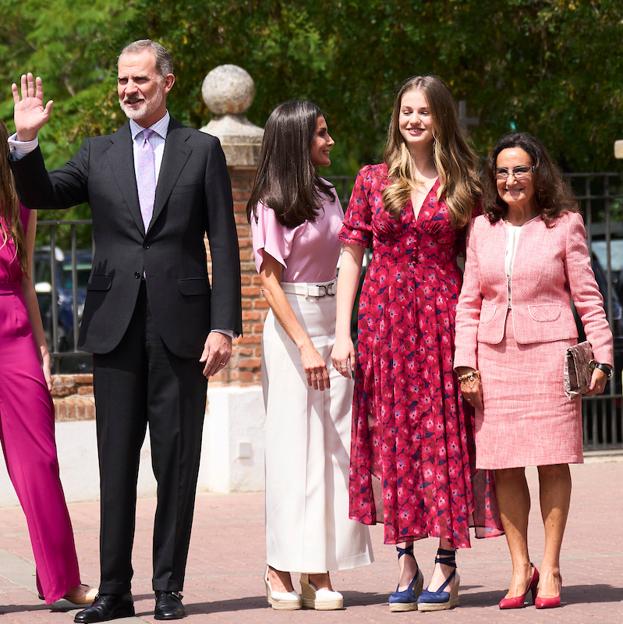 Paloma Rocasolano está muy unida a su hija Letizia y a sus nietas. 