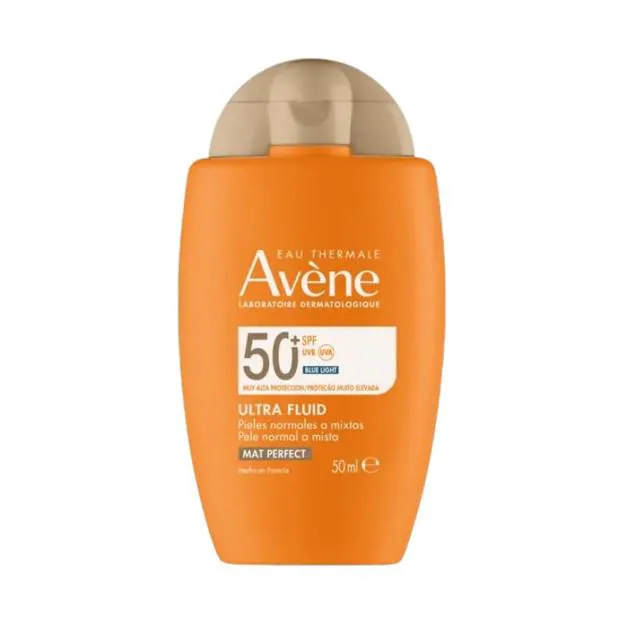 Ultra Fluid Mat Perfect SPF50+ de Avène.