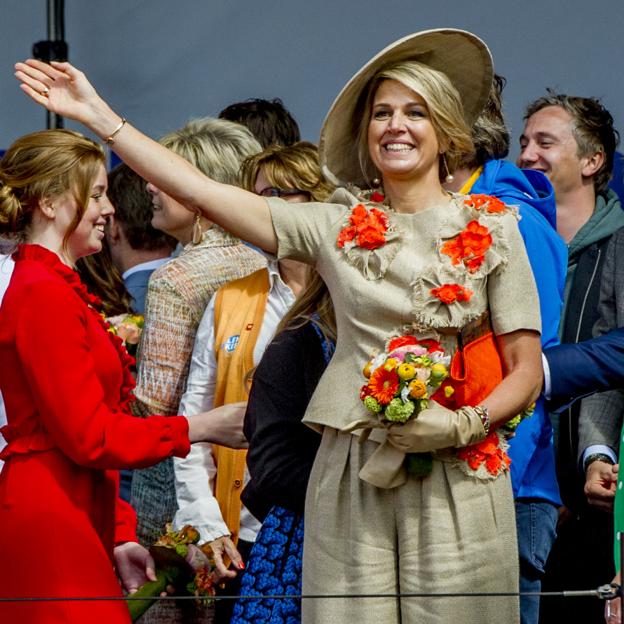 Los mejores looks de Máxima de Holanda en el Día del Rey: tocados extravagantes, colores potentes y exceso de flores