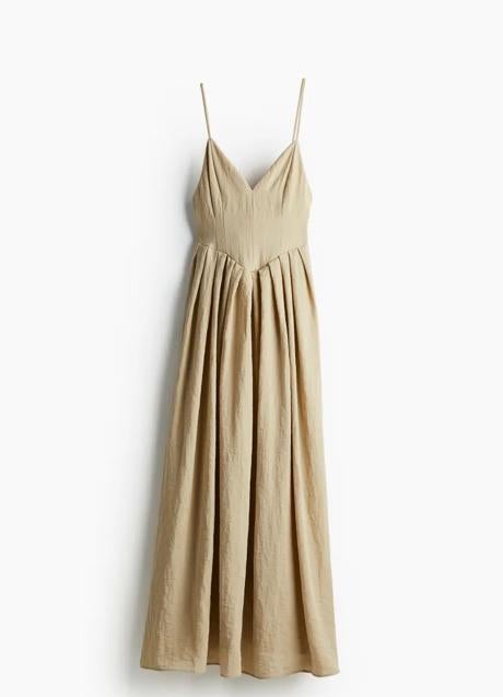 Vestido de tirantes de H&M (49,99 euros)