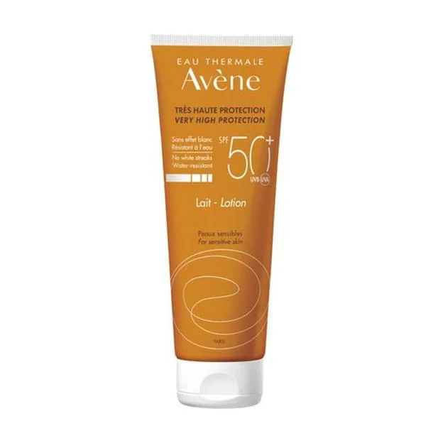 Leche Solar Rostro y Cuerpo SPF50+ de Avène.