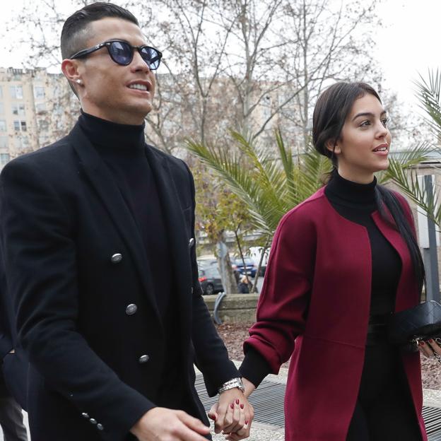 Cristiano Ronaldo y Georgina Rodríguez en los MTV Awards de 2019. 