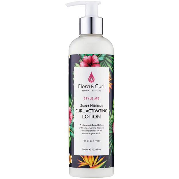 Sweet Hibiscus Curl Activating Lotion de Flora & Curl