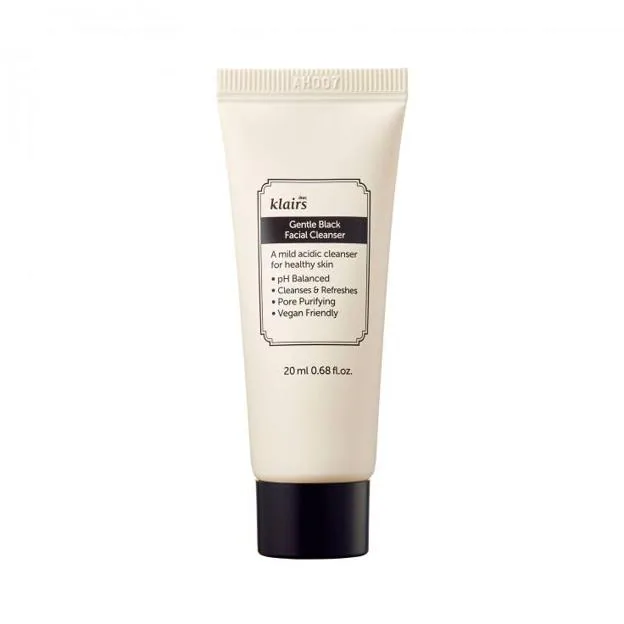 Gentle Black Facial Cleanser de Klairs. Precio: 9,99 euros