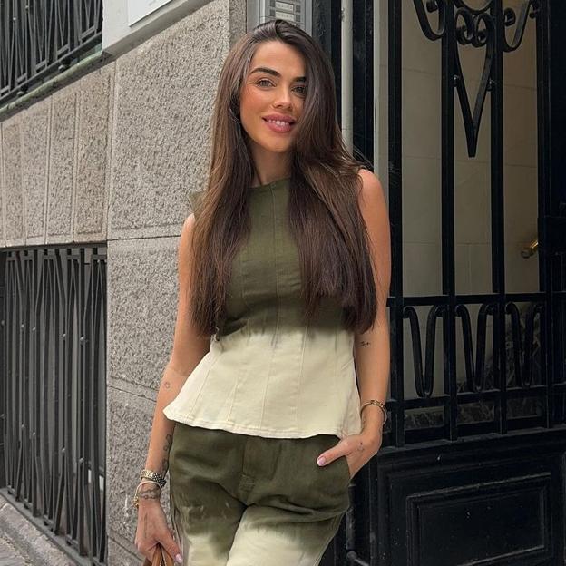 La influencer Violeta con el conjunto de Parfois.