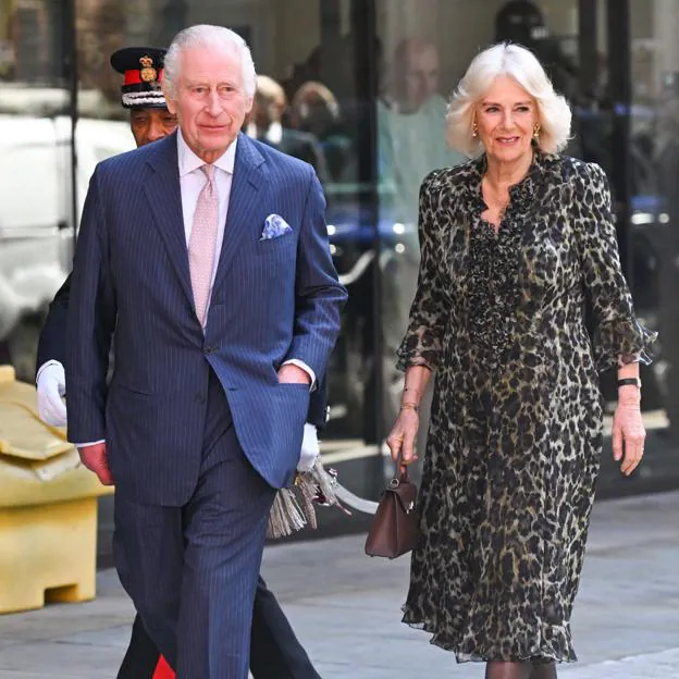 Carlos III y la reina Camilla en una imagen reciente. 
