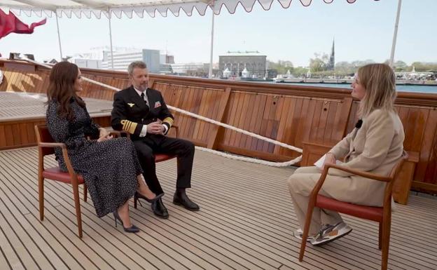 Federico y Mary de Dinamarca han concedido unas palabras a un canal de televisión danés.