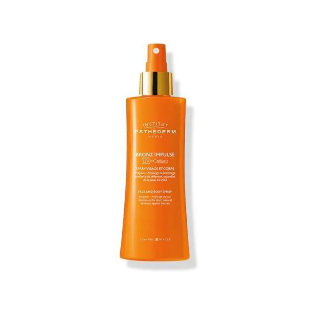 Institut Esthederm Bronz Impulse Spray Facial y Corporal.