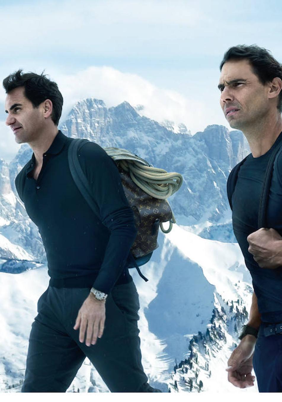 Rafa Nadal y Roger Federer, retratados por Annie Leibovitz: qué significa la nueva campaña Core Values de Louis Vuitton