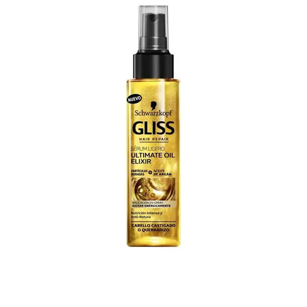 Sérum capilar Schwarzkopf Gliss Ultimate Repair.