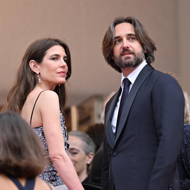 Carlota Casiraghi y Dimitri Rassam, cuando aún eran pareja. 