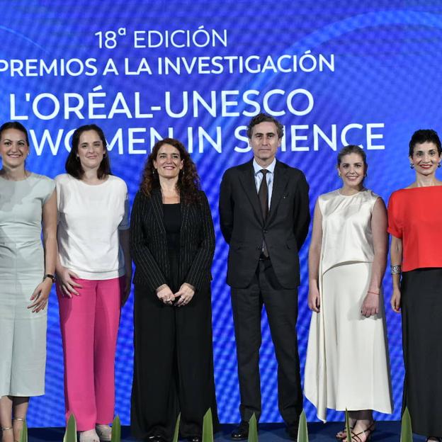 Las cinco jóvenes investigadoras españolas que L'Oréal ha premiado por su puntero trabajo científico