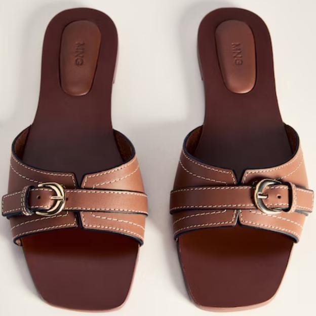 David Tate Sandalia Plana Key Para Mujer, Negro