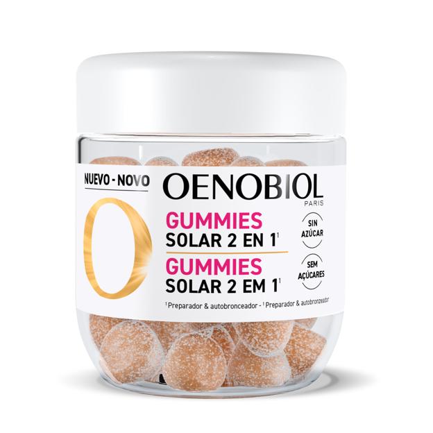 Gominolas para potenciar el bronceado de Oenobiol