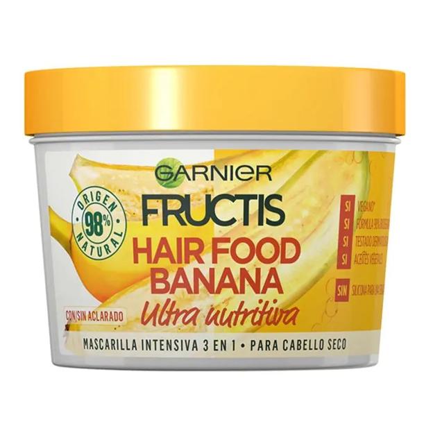 Garnier Fructis Hair Food Mascarilla Cabello 3 en 1, 6,05 euros.