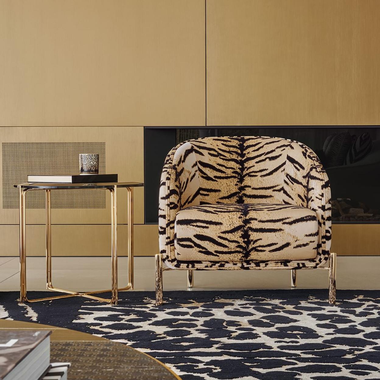 Cómo decorar con animal print esta temporada/@robertocavallihome_interiors