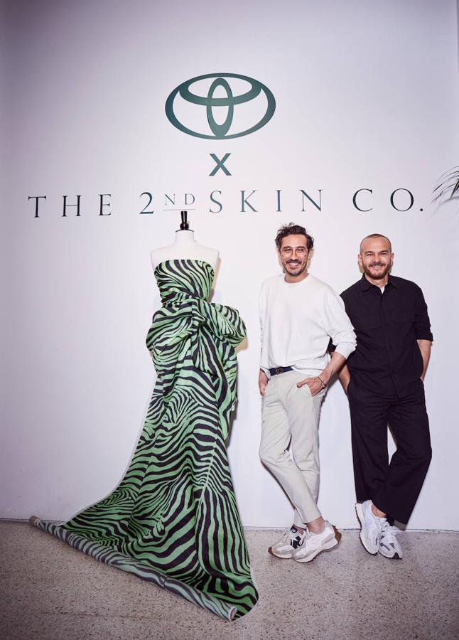 Antonio Burillo y Juan Carlos Fernández, de The 2nd Skin and Co. Foto: Cortesía Toyota.