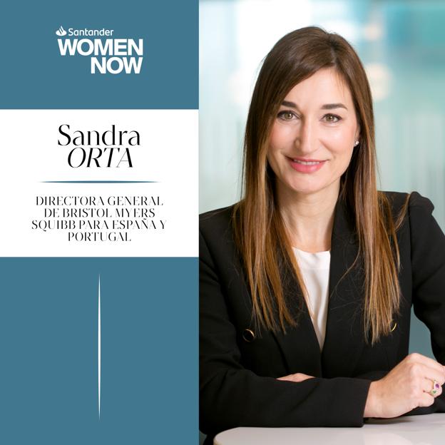 Sandra Orta, directora general de Bristol Myers Squibb, en Santander WomenNOW