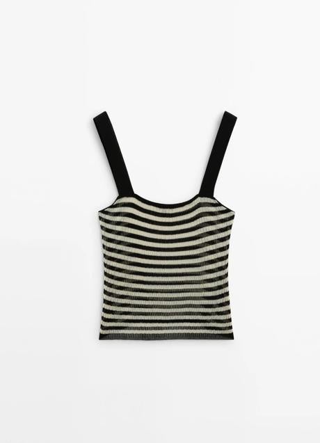 Top de rayas de Massimo Dutti (29,99 euros)