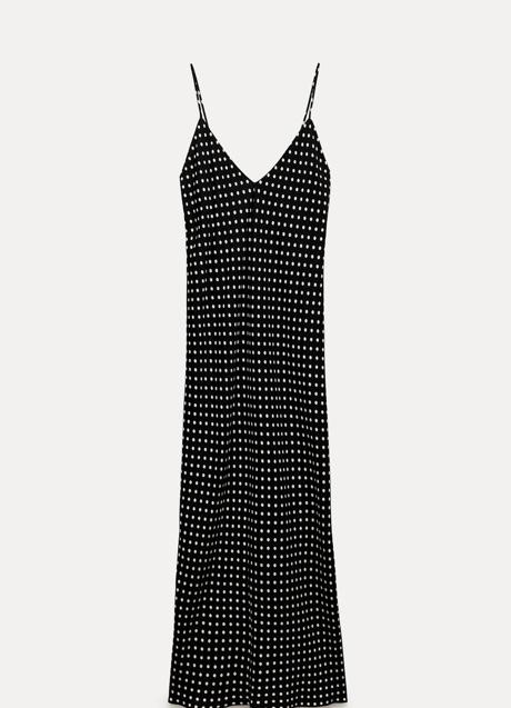 Vestido estampado de Zara (35,99 euros)